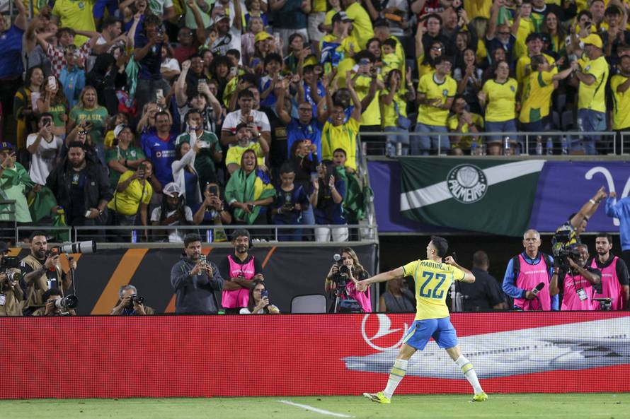 Soccer: International Mens Friendly-Croatia at Brazil