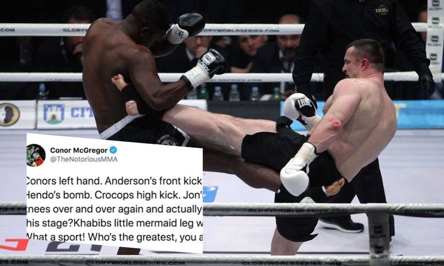 Conorov idealni borac: Moja ruka, Cro Copov high kick...