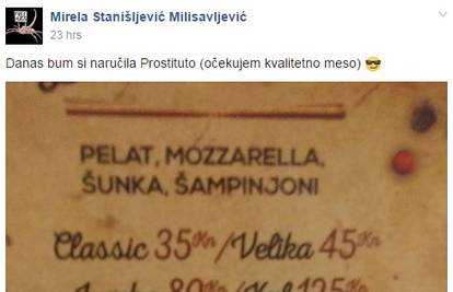 Jezični gaf nasmijao društvene mreže: 'Naručit ću Prostituto'