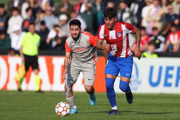 Atletico Madrid U19 v Salzburg U19 - UEFA Youth League - Semi Final - Colovray Sports Centre