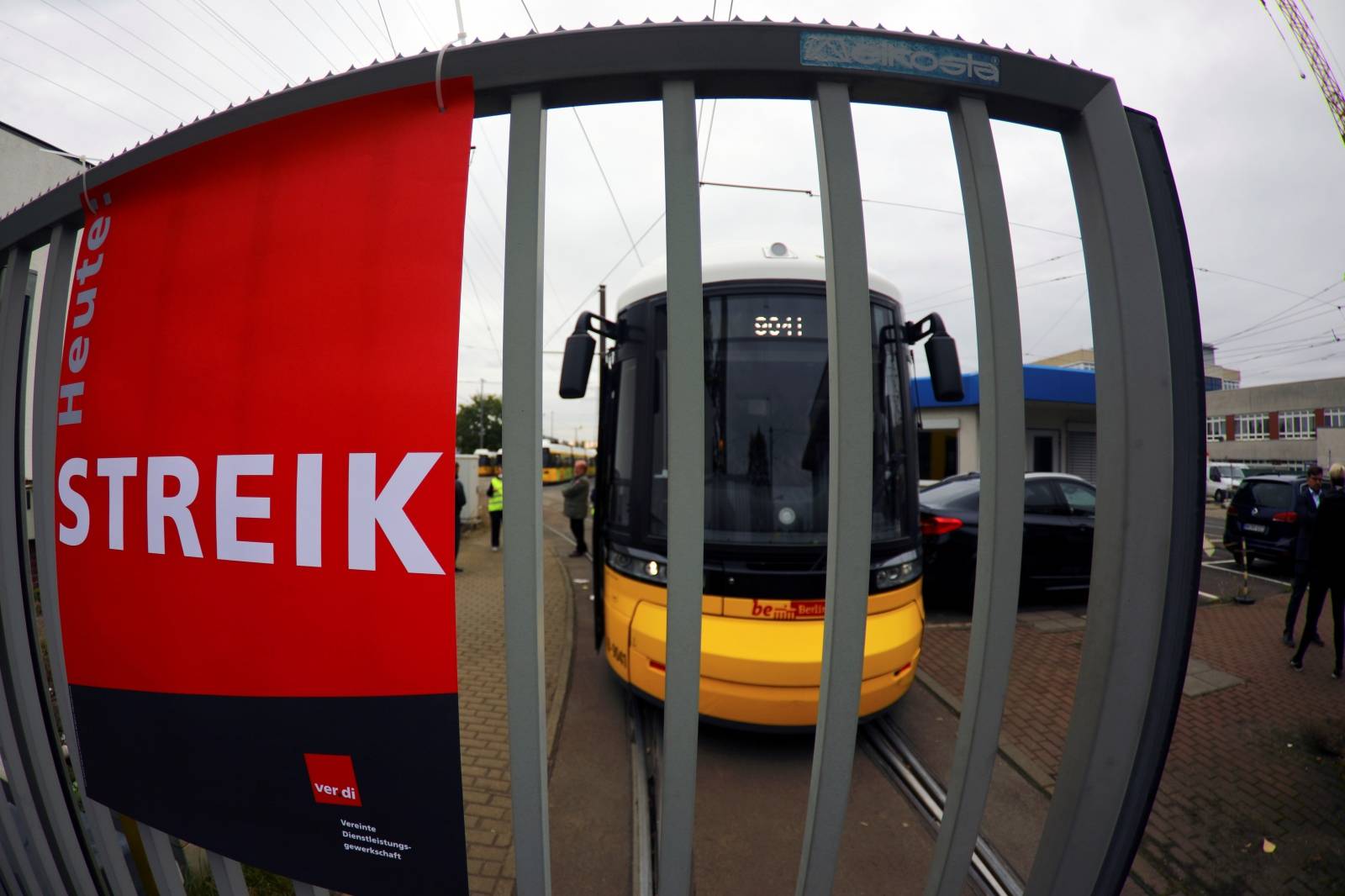 German trade union Verdi calls for strikes in the local public transport sector in Berlin