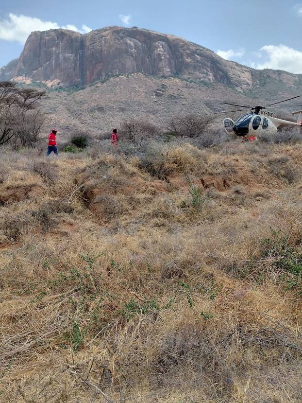 Tourist helicopter crashes in Kenya, police say seven killed