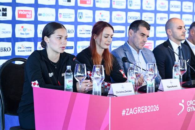 Zagreb: Konferencija za medije ususret Europskom prvenstvu u gimnastici