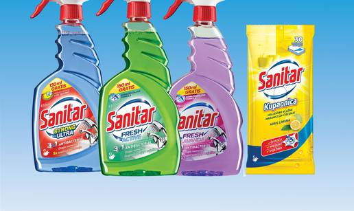 Sanitar FRESH, STRONG ULTRA i vlažne maramice