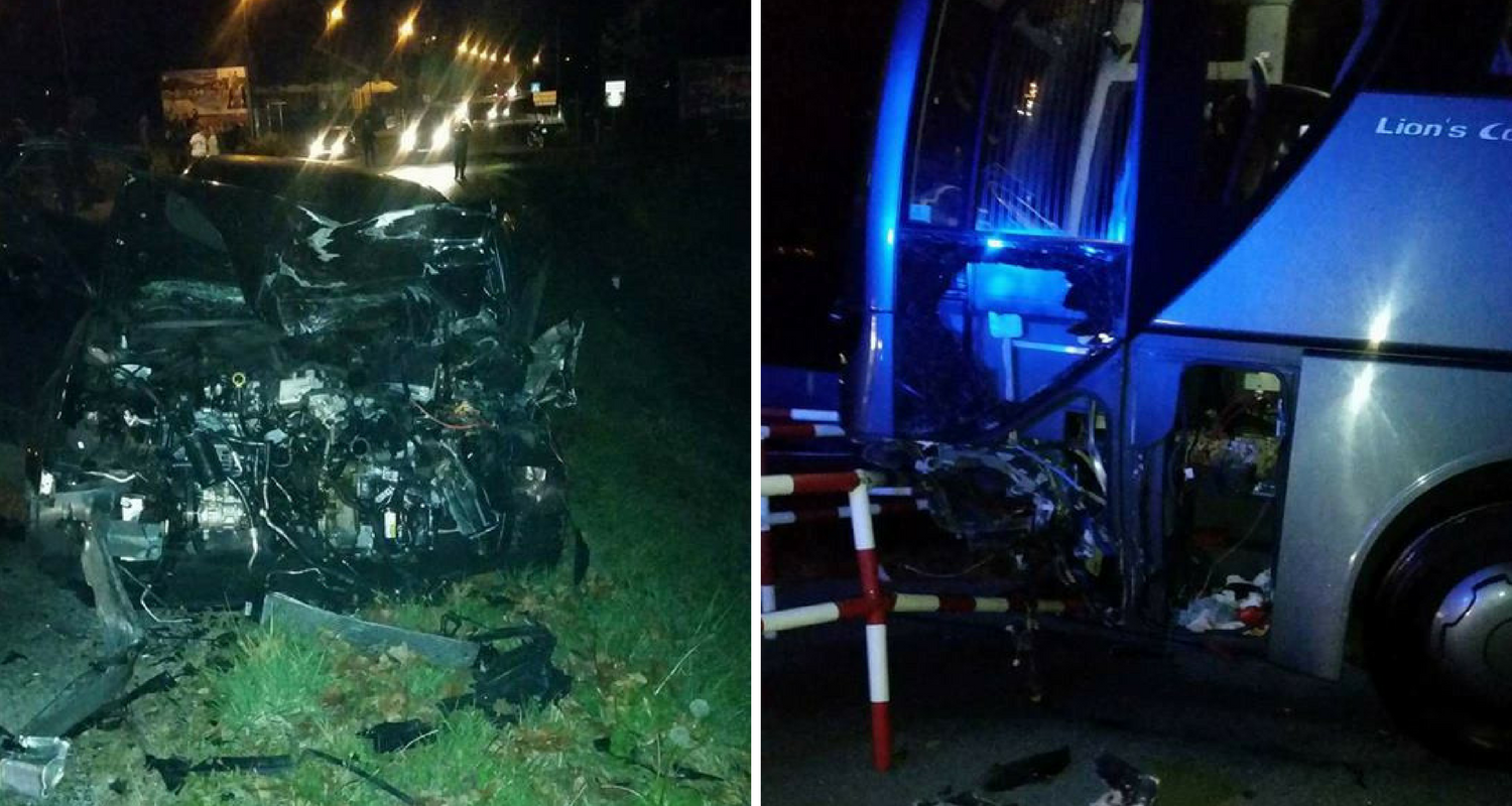 Audi preletio prugu i zabio se u autobus: Više ljudi je ozlijeđeno
