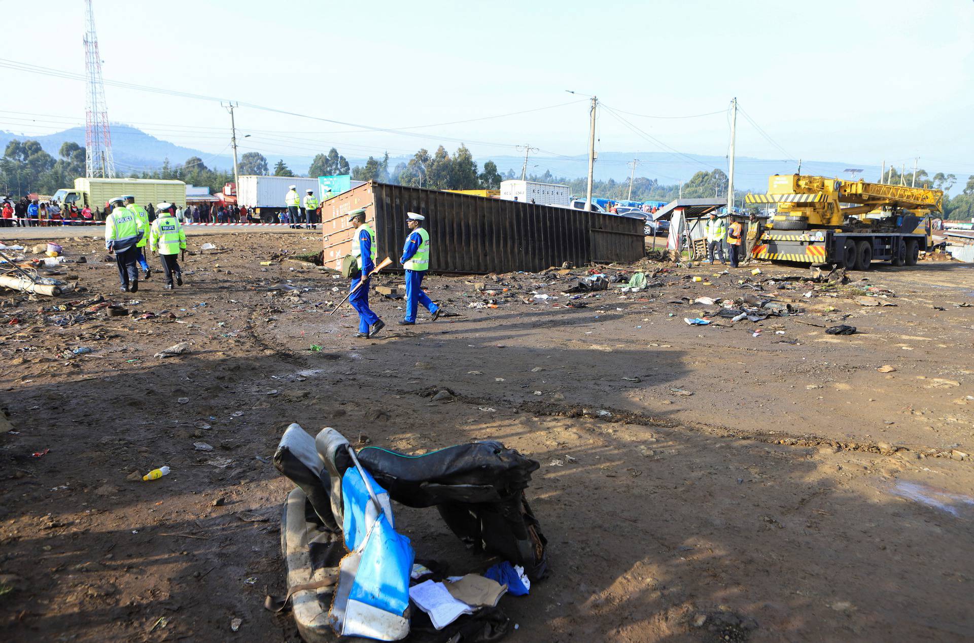 Road accident in western Kenya