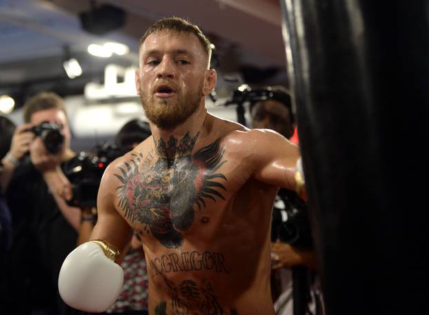 Boxing: McGregor Media Workout