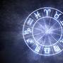 Astrology and horoscopes concept. Astrological zodiac signs in c