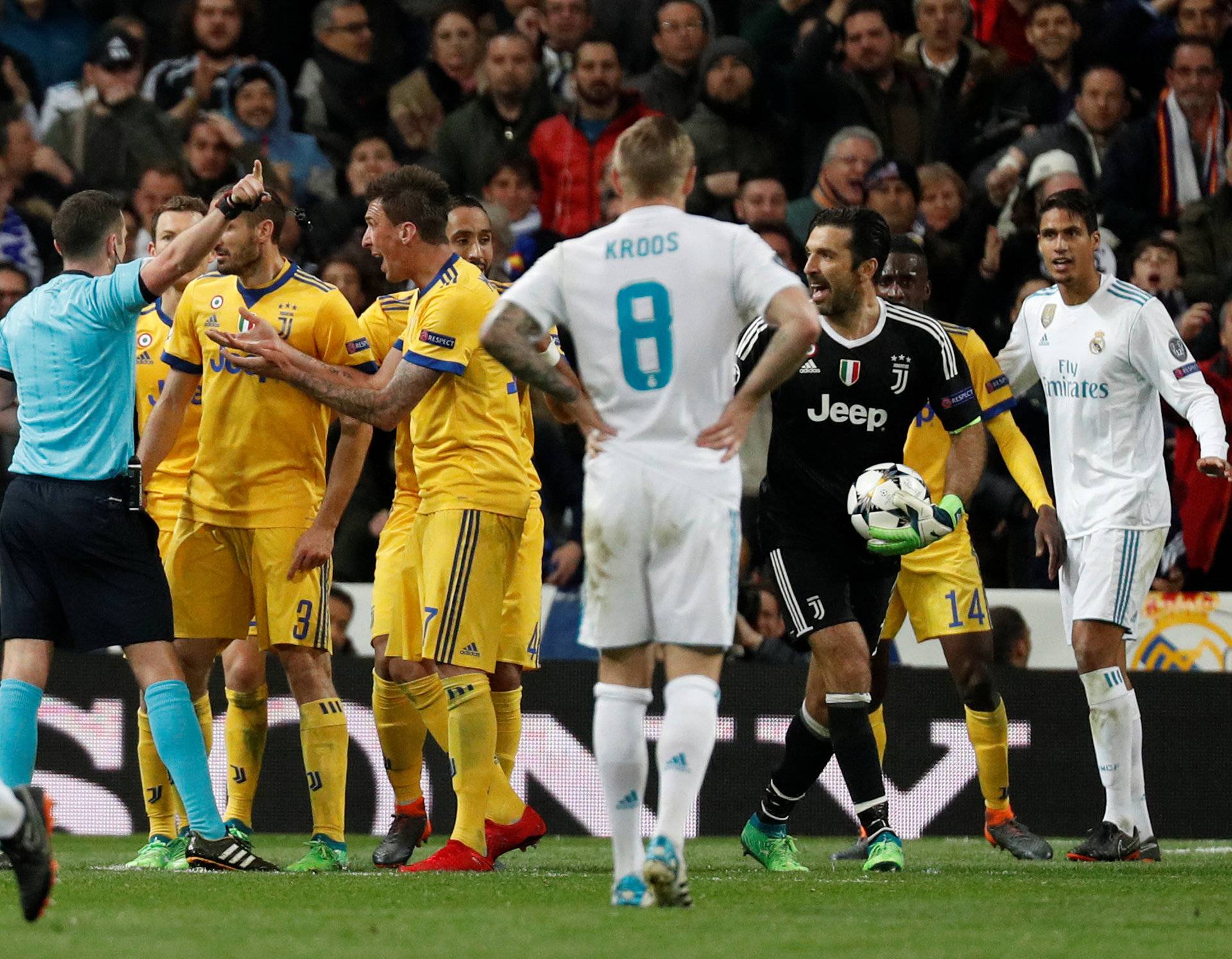 Champions League Quarter Final Second Leg - Real Madrid vs Juventus