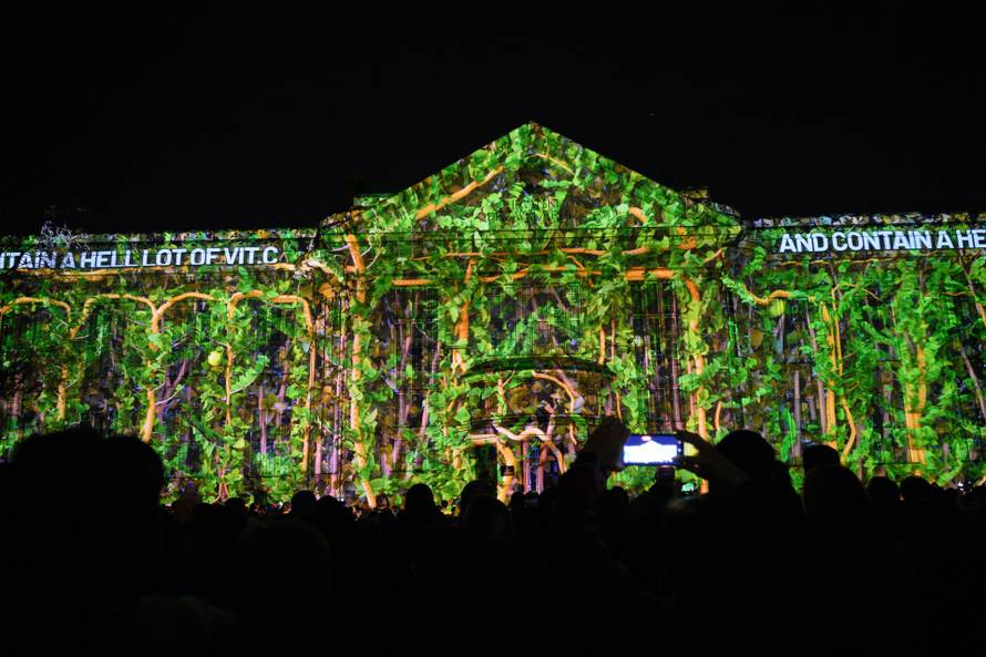 Zagreb: Na Trgu Marka Marulića svečano otvoren ovogodišnji Festival svjetla