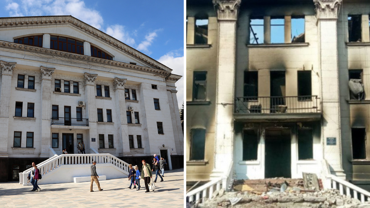 Ovako je Mariupolj izgledao prije i poslije napada Rusije | 24sata