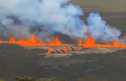 VIDEO Nova vulkanska erupcija na Islandu, stiglo i upozorenje: 'Magma još nije stigla, ali...'