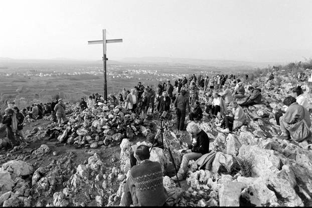 Podbrdo, mjesto ukazanja Gospe u Međugorju, 27.1.1991.