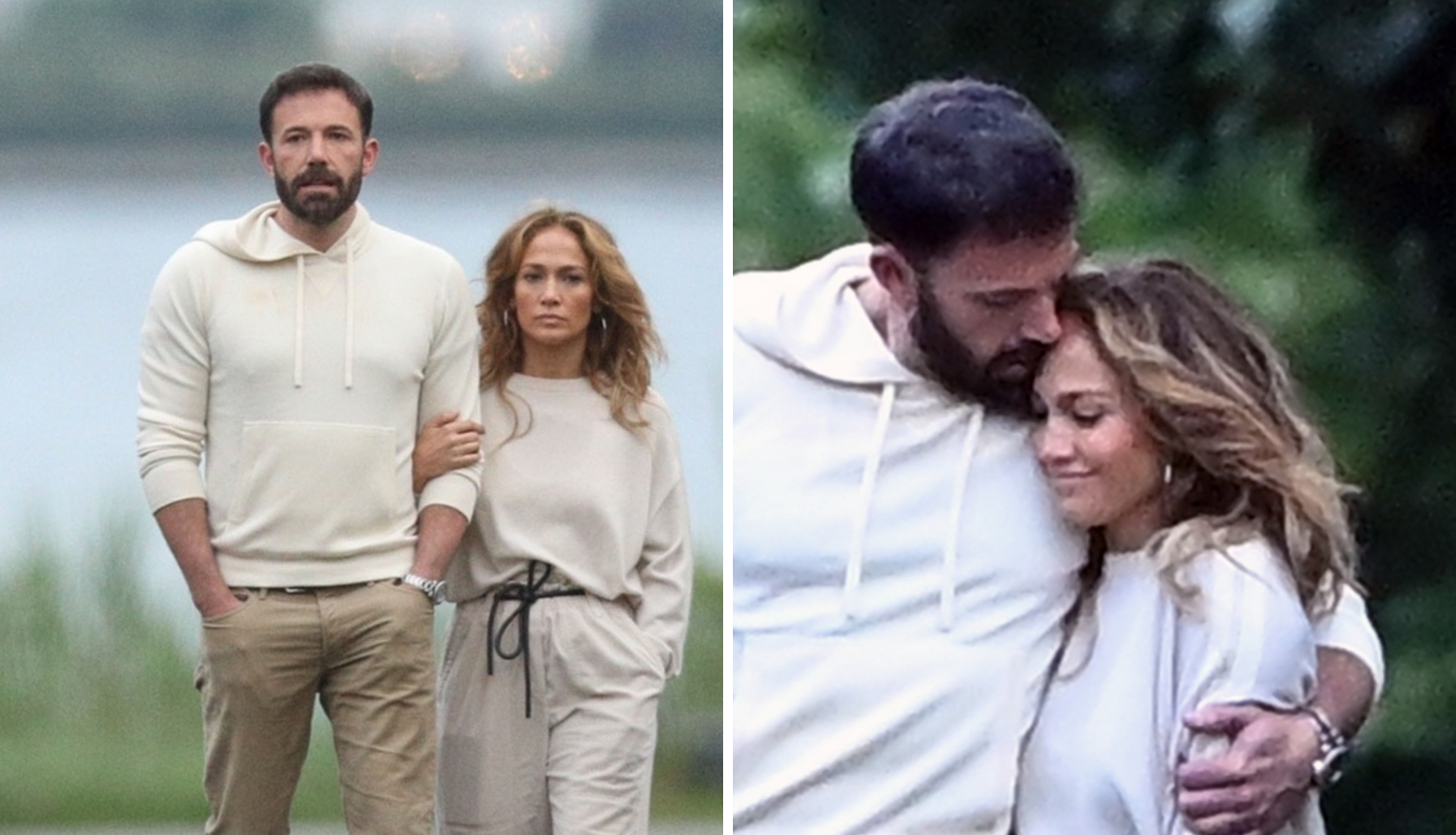 J.Lo i Ben ne skidaju oči jedno s drugoga: U šetnji Hamptonsom izmjenjivali zagrljaje i poljupce