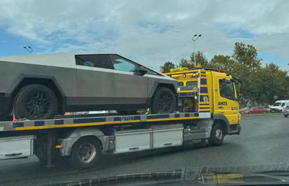 Teslin Cybertruck u Zagrebu: Možete ga doći samo pogledati