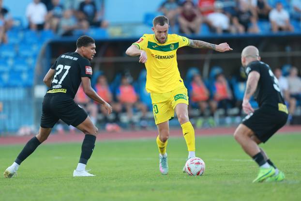 Vinkovci: HNK Vukovar 1991 i NK Istra 1961 u utakmici trećeg kola Prve HNL