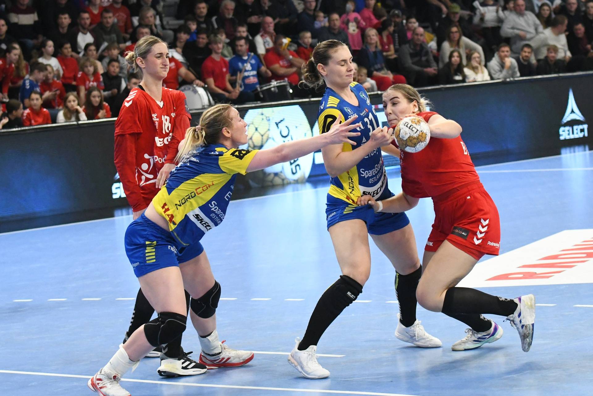 Koprivnica: EHF Liga prvakinja, Podravka Vegeta - Storhamar Handball Elite