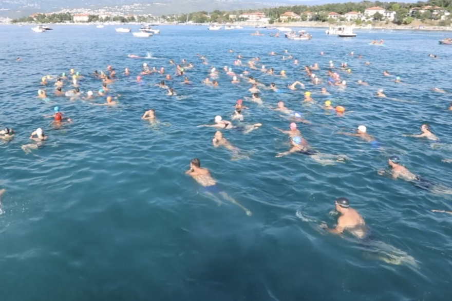 Plivački maraton Šilo - Crikvenica