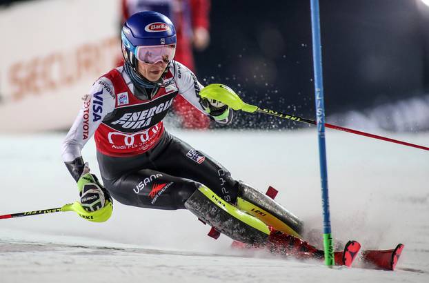 Zagreb: Druga voÅ¾nja Å¾enskog slaloma Snow Queen Trophy 2019.