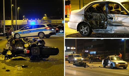 FOTO Kod Svetica se sudarili skuter i auto, jedan ozlijeđeni