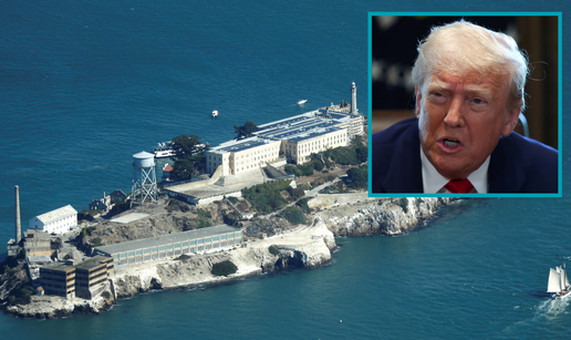 Trump  želi ponovno otvoriti zloglasni zatvor Alcatraz: 'Više nećemo biti taoci kriminalaca'