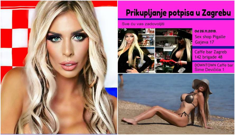 Ava će skupljati potpise u seks shopu: 'Sve ću vas zadovoljiti'