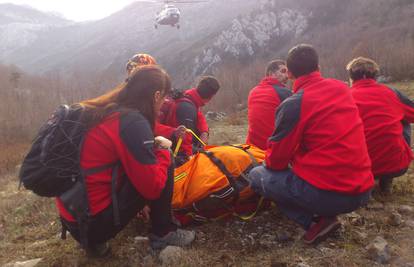 GSS-ovci spasili planinara, u padu je ozlijedio kralježnicu