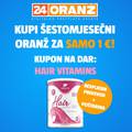 Samo za najbržih 50: Oranž ti za 1 € daje vrhunske vitamine za kosu i još 26 € drugih kupona!