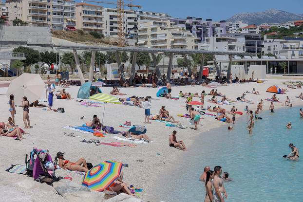 Split: Započelo je ljeto visokih temperatura