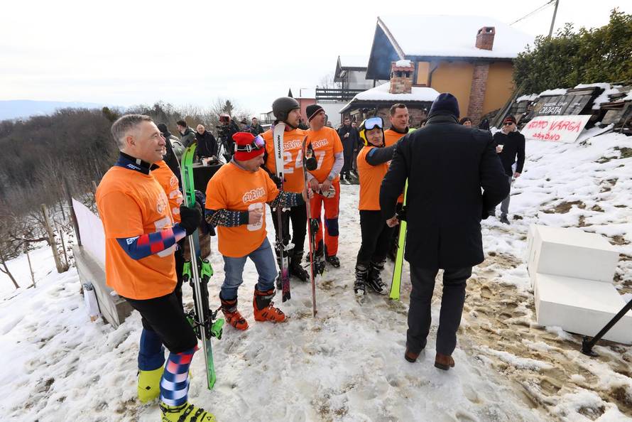 24SATA Zabok: Organizirano je natjecanje u skijaškim skokovima "Turneja 4 brega"
