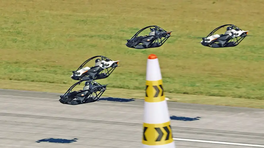 Formula u zraku: Ovako izgleda kad se utrkuju leteći 'auti'