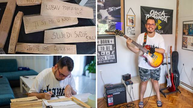 Fran (25) izrađuje letvice ljubavi unatoč invaliditetu: 'Tako želim sam zaraditi za gitaru Ibanez'