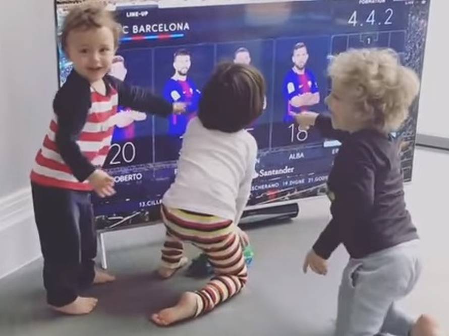 Vidi, tata igra! Preslatki video uoči El Clasica osvojio  svijet...