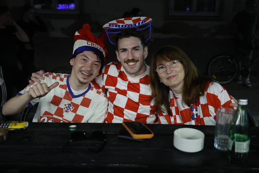 Osijek: Zajedničko gledanje utakmice Engleska  - Hrvatska 