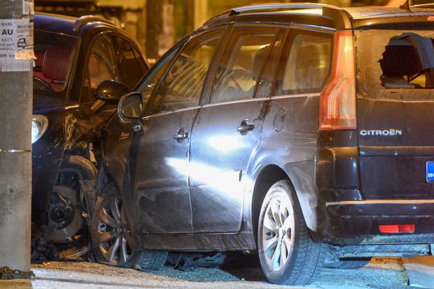 Zagreb: Na Trešnjevci propucan automobil