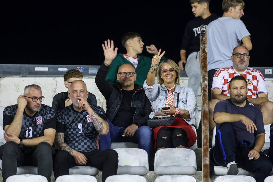 Atmosfera na Poljudu na utakmici između Hrvatske i Španjolske u Ligi nacija