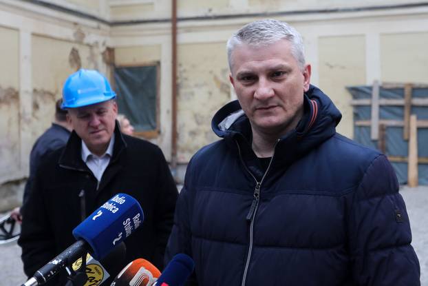 Donja Stubica: Branko Bacic visited the County of Krapina-Zagorje and visited the Stubički Golubovec Castle with Mayor Kolar.