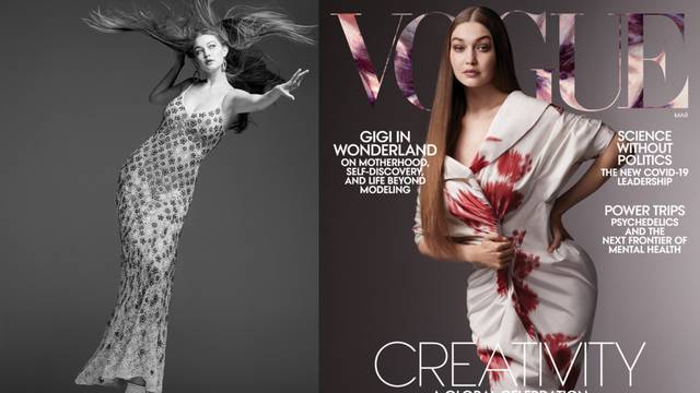 Gigi Hadid na Vogue naslovnici već deset tjedana nakon poroda