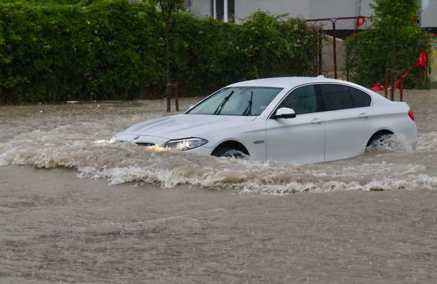 Split: Prometni kolaps zbog kiše