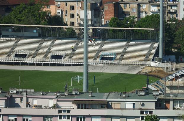 Bageri ušli na Kranjčevićevu, počela je rekonstrukcija legendarnog zagrebačkog stadiona