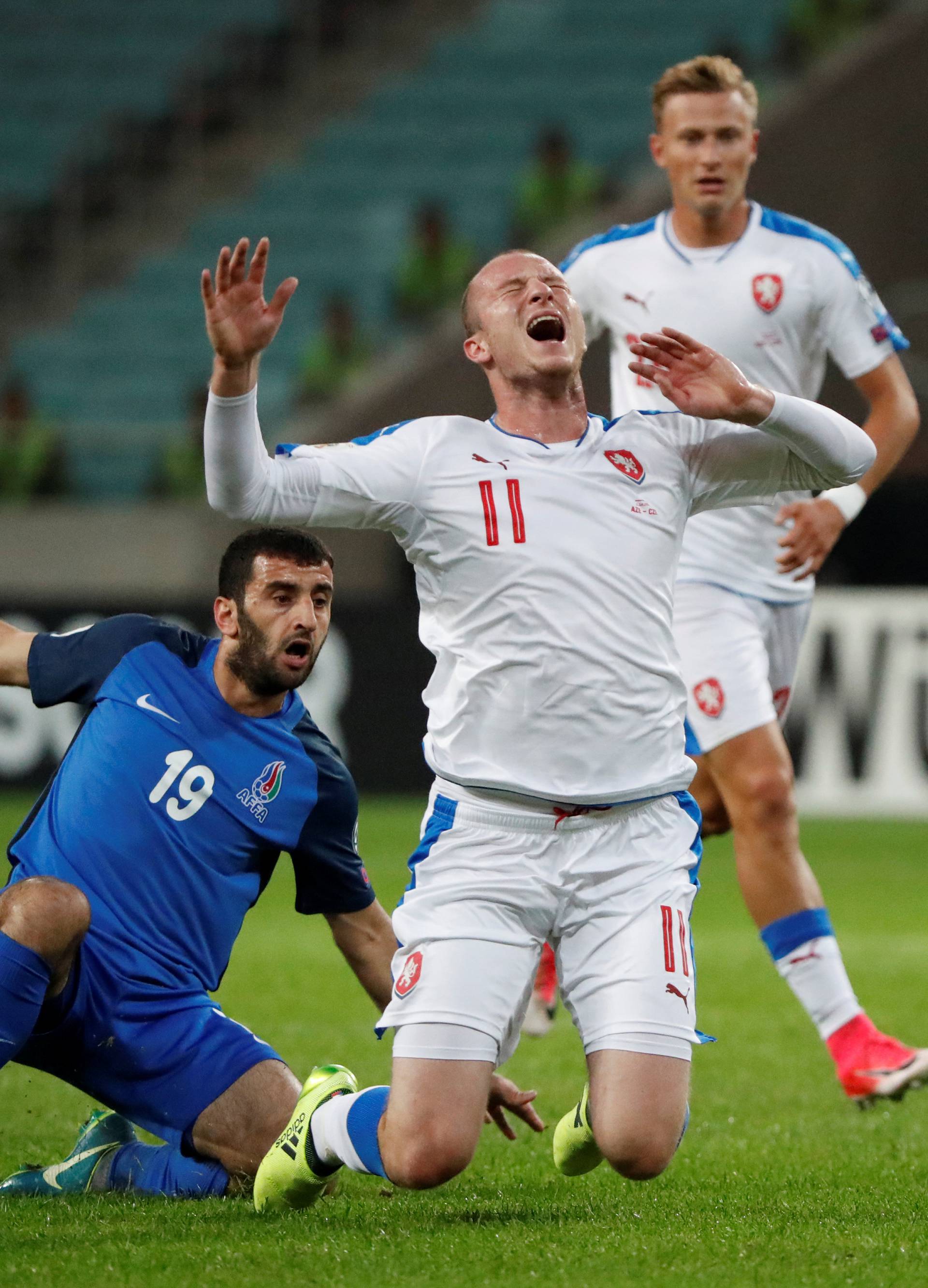 2018 World Cup Qualifications - Europe - Azerbaijan vs Czech Republic