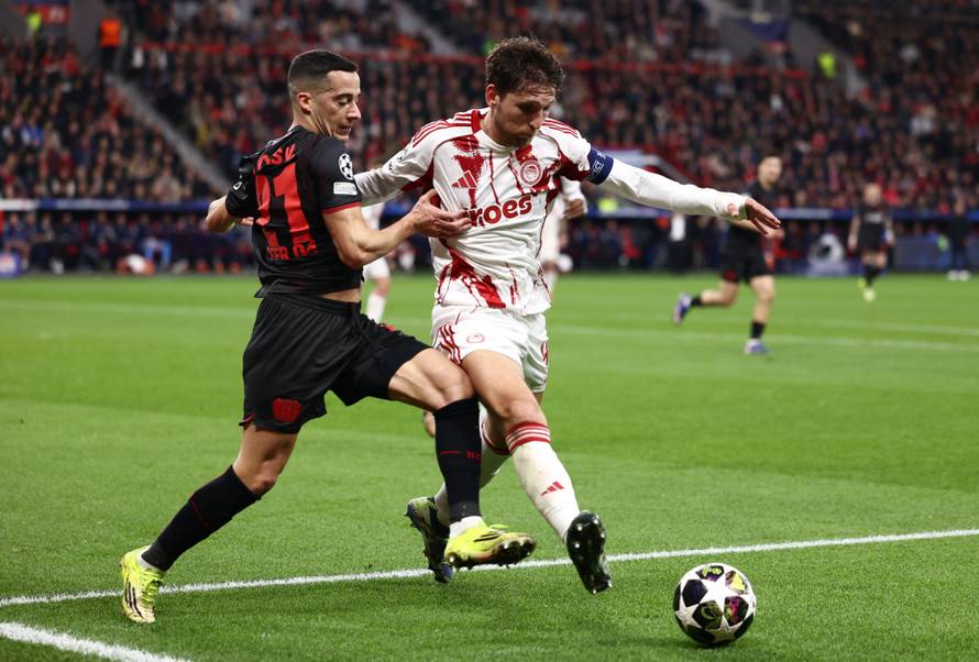 UEFA Champions League - Play Off - Second Leg - Bayer Leverkusen v Olympiacos