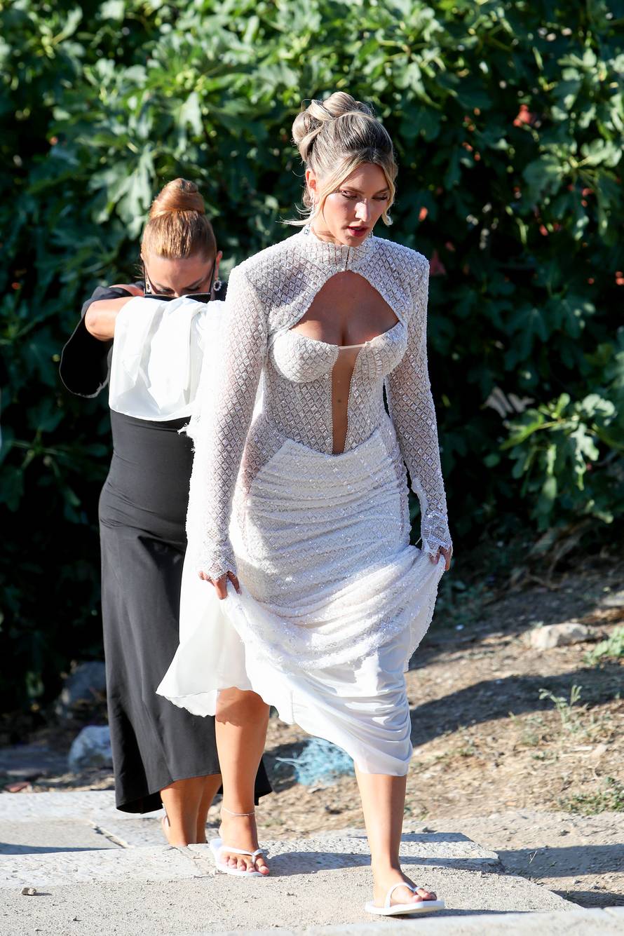 Dubrovnik: Emina Durić u glamuroznoj vjenčanici dolazi na vjenčanje s NBA košarkašem Jusufom Nurkićem