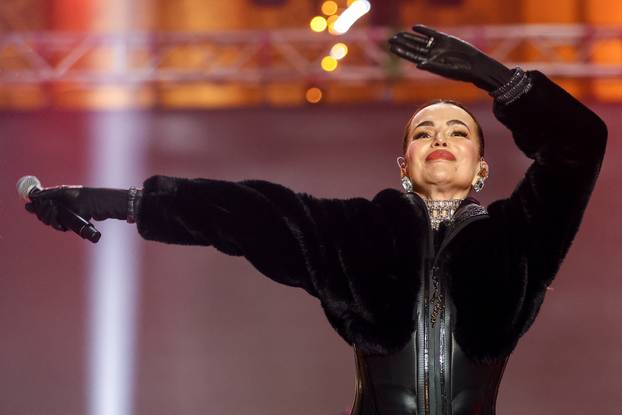 Severina u Sarajevu održala Novogodišnji koncert