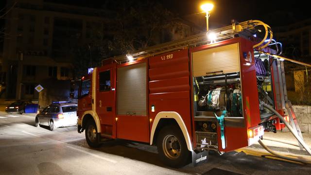 Požar u Zagrebu: Netko je na prozoru zgrade ostavio svijeću