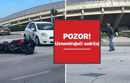 Motociklist koji je stradao kod Poljuda ima teške ozljede,  a policija traži pomoć svjedoka