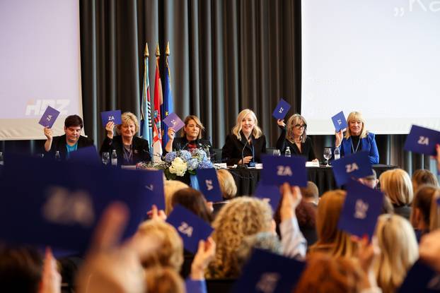 Zagreb: Izborni sabor Zajednice žena HDZ-a „Katarina Zrinski"