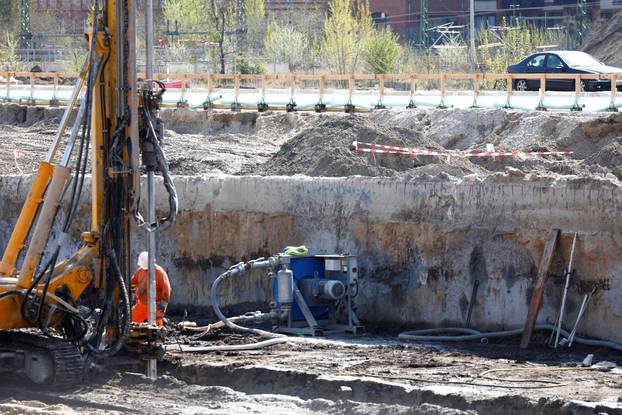 Picture of a construction site near Berlin