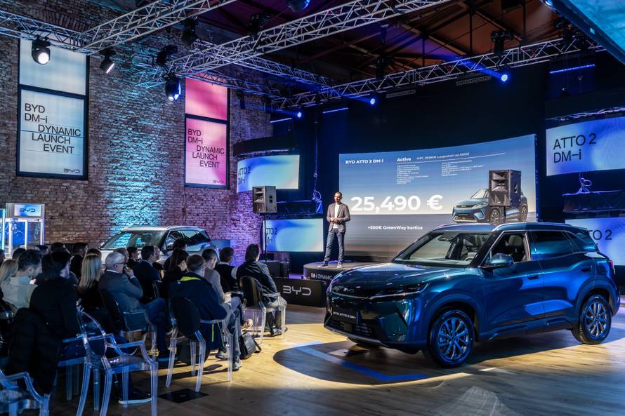 BYD je predstavio pet novih modela za hrvatsko tržište