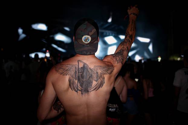 Split: Treca vecer Ultra Europe Festivala - tatto